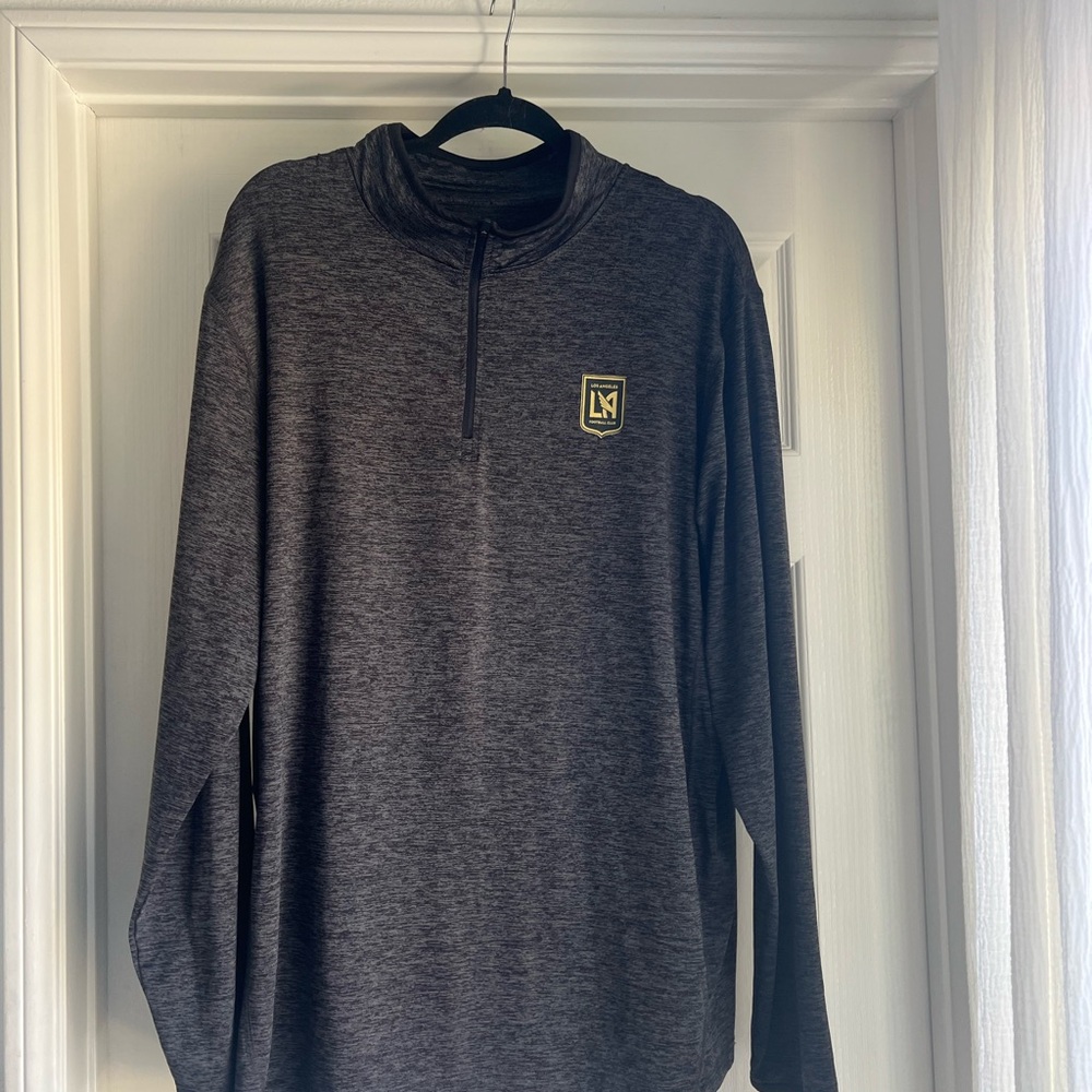 Fanatics Heather Charcoal Gray Athletic Pullover